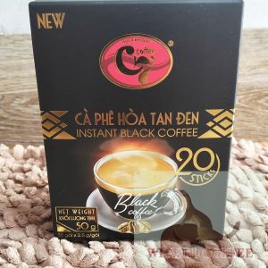 Combo 2 hộp ( 40 gói x 2,5g ) - Cà Phê Hòa Tan Đen C7 ( không đường )
