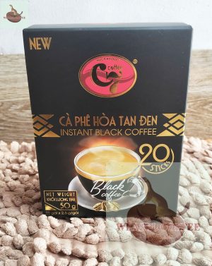 Cà Phê Hòa Tan Đen C7 ( không đường ) - Hộp 20 gói x 2,5g