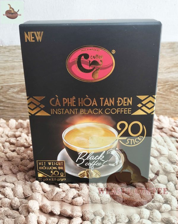 1 Combo 2 hộp ( 40 gói x 2,5g ) - Cà Phê Hòa Tan Đen C7 ( không đường )