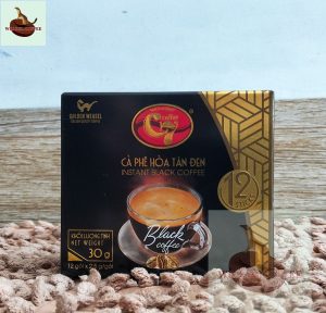 Cà Phê Hòa Tan Đen ( không đường ) - Hộp 12 gói x 2,5g