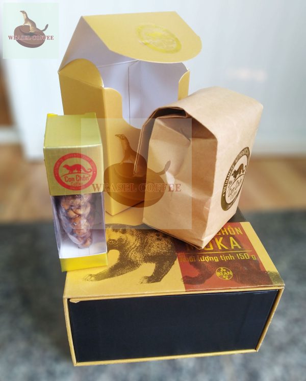 10 Cà Phê Chồn Moka 150g – Hộp Cao Cấp