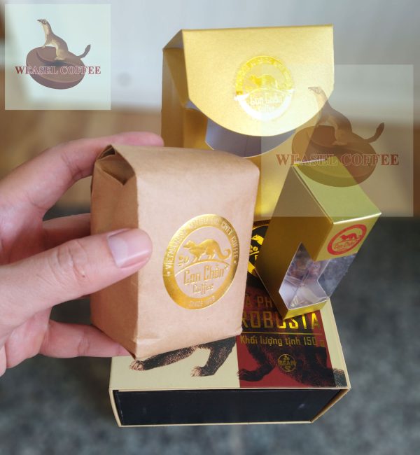 Cà Phê Chồn Robusta 150g  – Hộp Cao Cấp