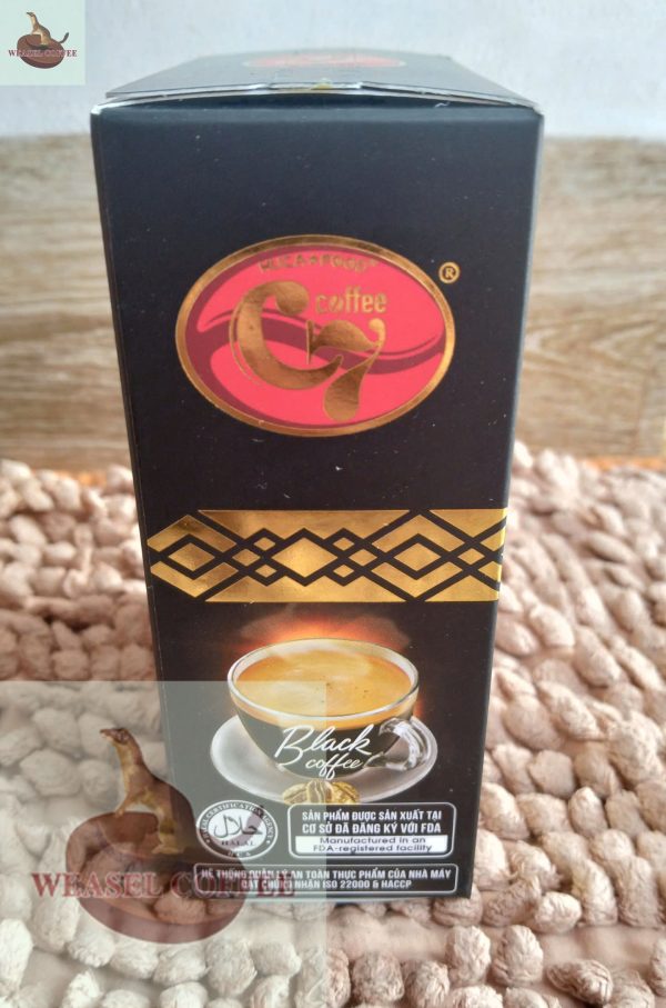 3 Combo 2 hộp ( 40 gói x 2,5g ) - Cà Phê Hòa Tan Đen C7 ( không đường )