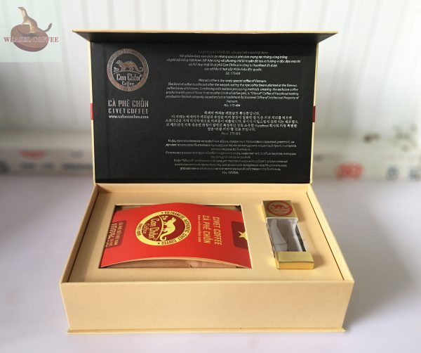 Cà Phê Chồn Robusta 100g - Hộp Cao Cấp