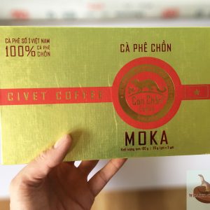 3 Cà Phê Chồn Moka 100g - Hộp Cao Cấp