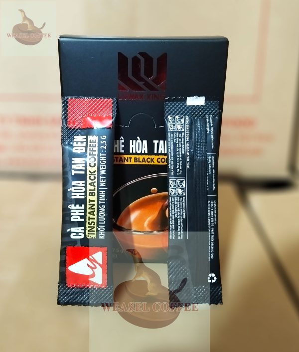 Combo 3 hộp - Cà phê hòa tan đen Luwak King Coffee ( 45 gói x 2,5g )