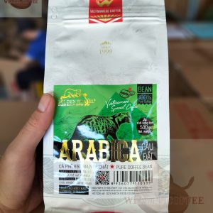 5 Cà phê Arabica Hương Chồn rang mộc - Túi 500g Hạt