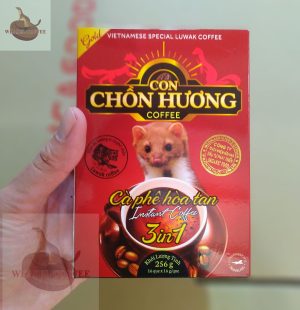 Cà phê hòa tan Chồn Hương - Hộp 16 gói x 16g