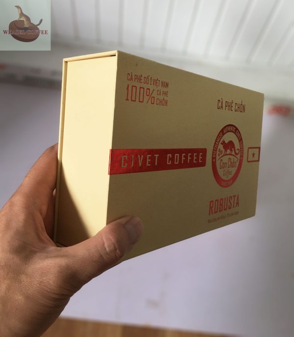 Cà Phê Chồn Robusta 100g - Hộp Cao Cấp