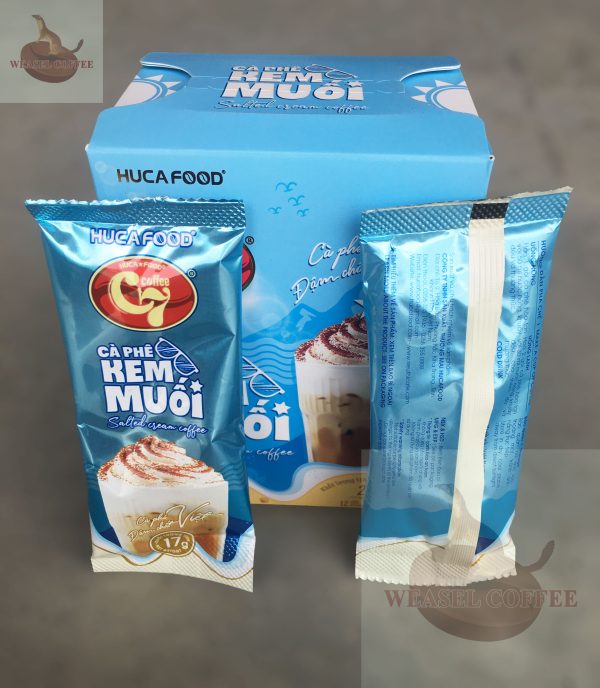 6 Cà phê hòa tan Kem Muối C7 - Hộp 12 gói x 17g