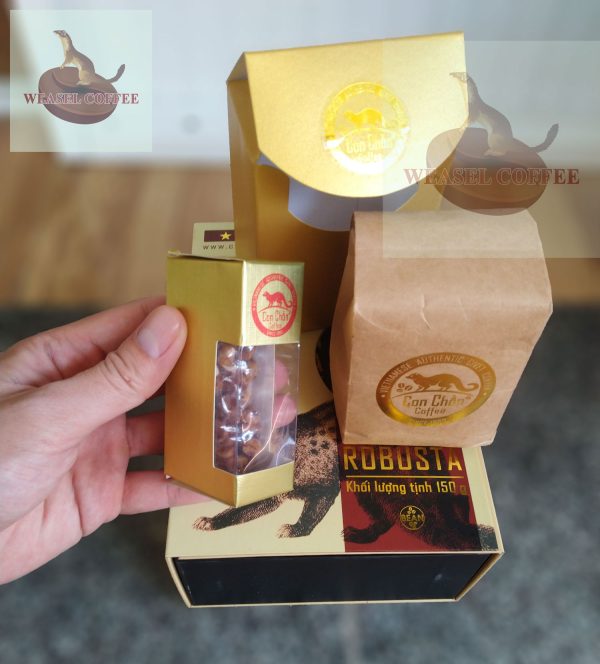 Cà Phê Chồn Robusta 150g  – Hộp Cao Cấp