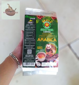 Cà Phê Arabica Hương Chồn Starvina - Túi 500g Hạt