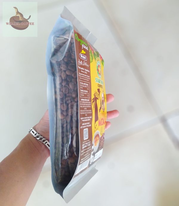 Cà Phê Moka Hương Chồn Starvina - Túi 500g Hạt